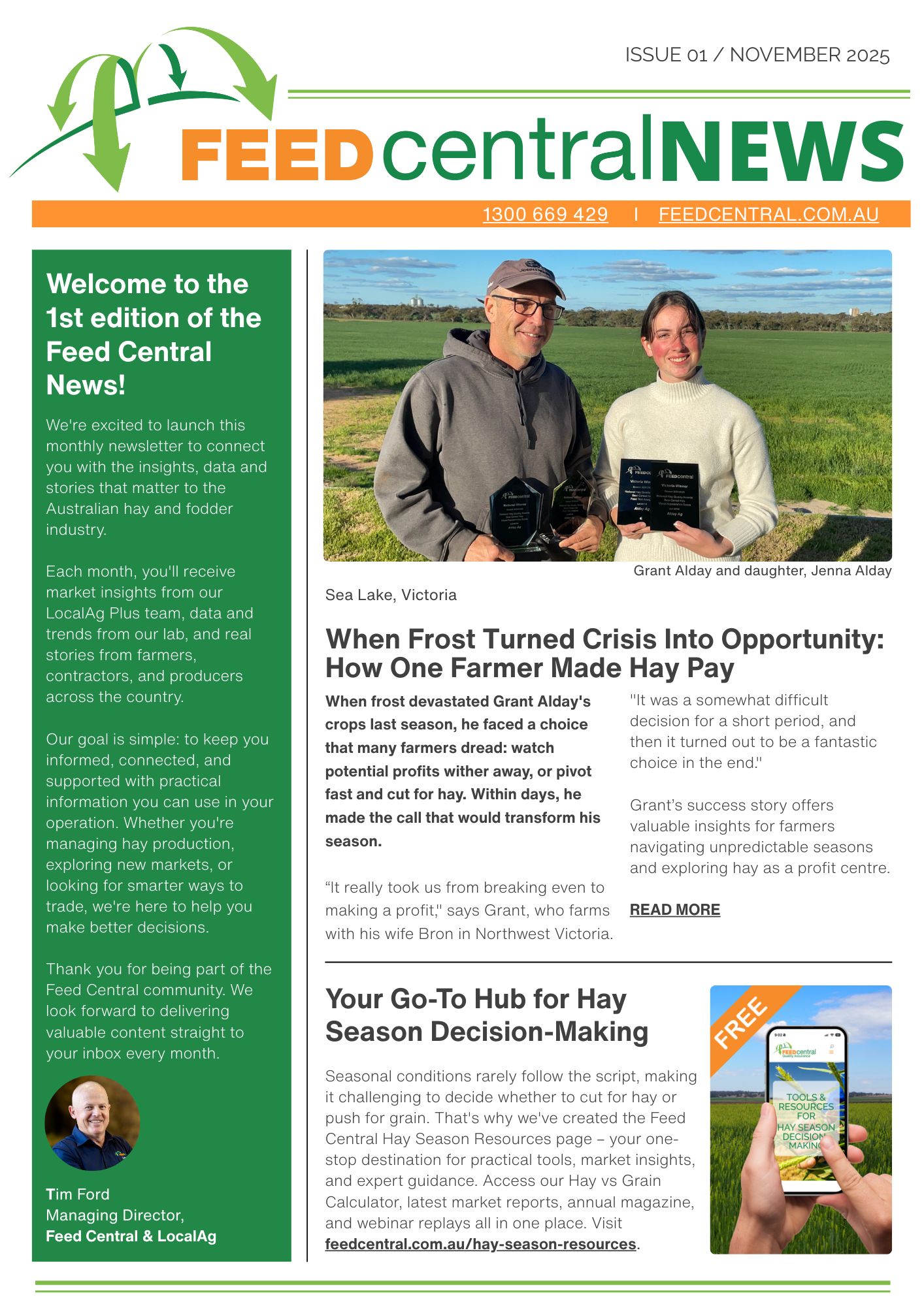 Feed Central News_Issue 1