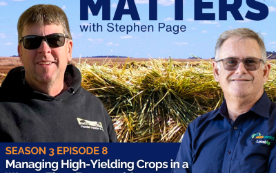 Managing High Yielding Crops in a wetter than expected season: with Victorian grower Josh Lanyon